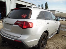 2013 Acura MDX Tech Silver 3.7L AT 4WD #A23836